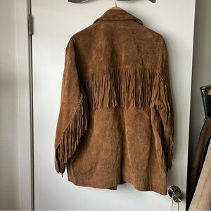NWOT BLANKNYC Suede Fridge Coat in color Dirt Bike